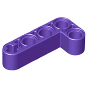 Technic, Hefbalk Dik L Vorm 2X4 Dark Purple